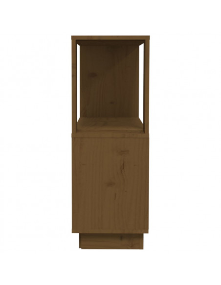 Libreria/Divisorio Miele 80x25x70 cm in Legno Massello