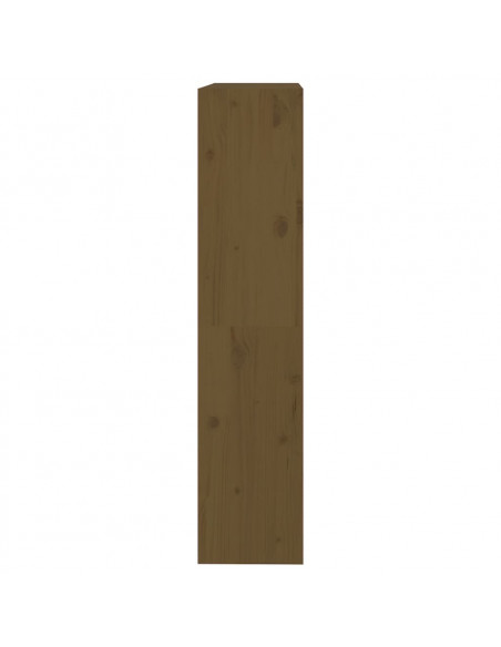 Libreria/Divisorio Miele 80x30x135,5 cm Legno Massello di Pino