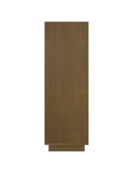 Libreria/Divisorio Miele 80x35x103 cm in Legno Massello di Pino