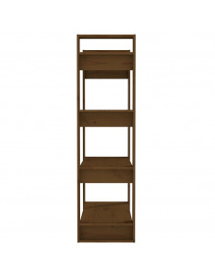 Libreria/Divisorio Miele 80x35x125 cm in Legno Massello