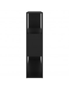 Libreria/Divisorio Nera 100x24x94 cm