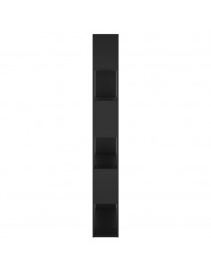 Libreria/Divisorio Nero 100x24x188 cm