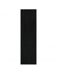 Libreria/Divisorio Nero 100x30x103 cm in Legno Massello di Pino