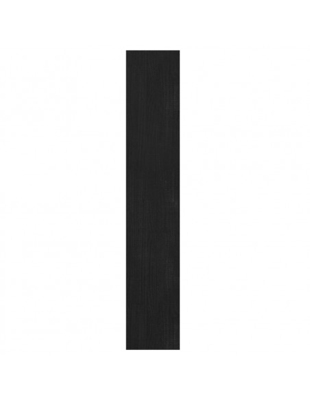 Libreria/Divisorio Nero 100x30x167,5 cm in Legno di Pino