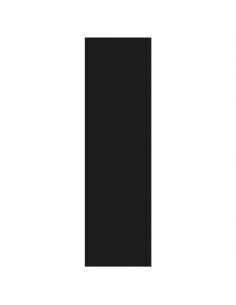 Libreria/Divisorio Nero 80x30x103 cm in Legno Multistrato