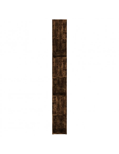 Libreria/Divisorio Rovere Fumo 100x24x188 cm