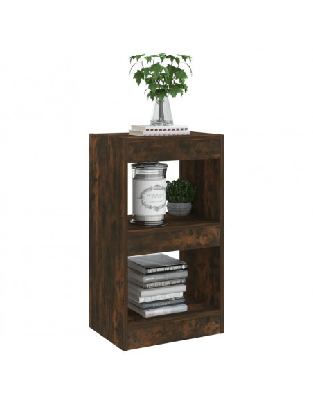 Libreria/Divisorio Rovere Fumo 40x30x72 cm