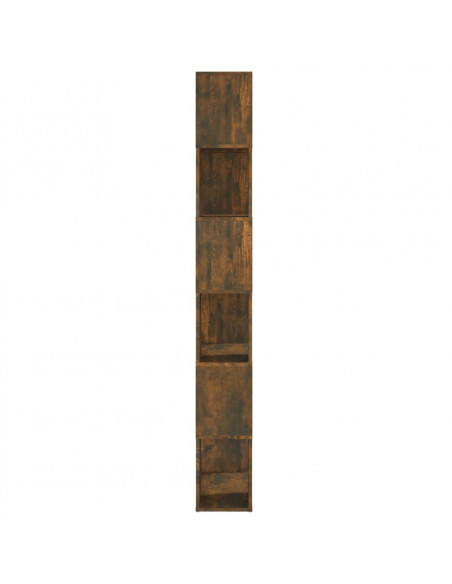 Libreria/Divisorio Rovere Fumo 60x24x186 cm