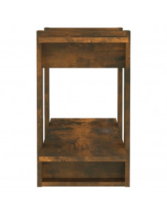 Libreria/Divisorio Rovere Fumo 80x30x51 cm