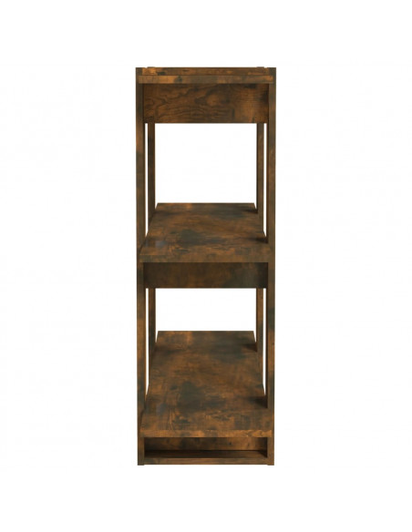 Libreria/Divisorio Rovere Fumo 80x30x87 cm