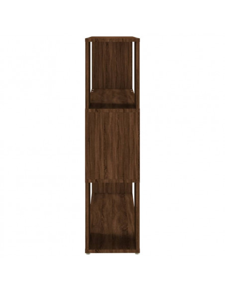Libreria/Divisorio Rovere Marrone 100x24x94 cm