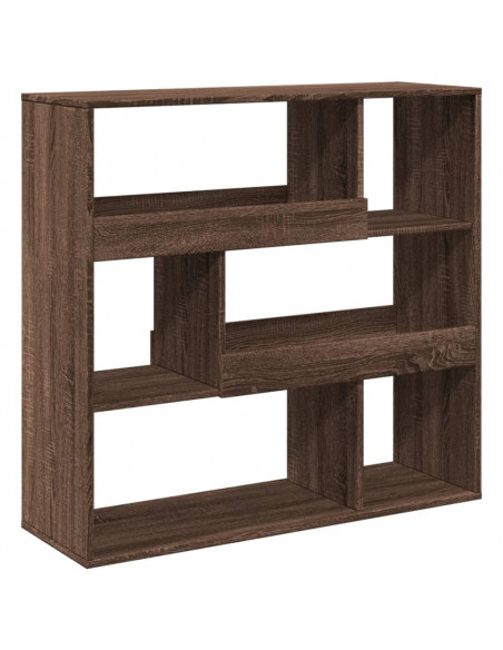 Libreria/Divisorio Rovere Marrone 100x33x94,5 cm