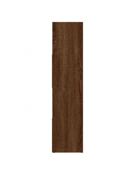 Libreria/Divisorio Rovere Marrone 105x24x102 cm