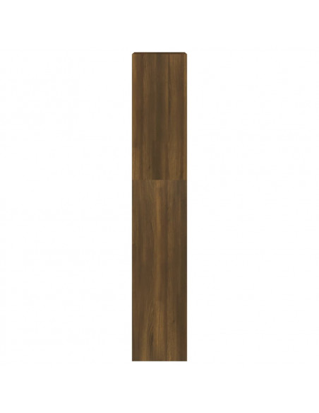 Libreria/Divisorio Rovere Marrone 40x30x166 cm