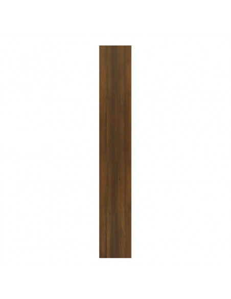 Libreria/Divisorio Rovere Marrone 40x30x198 cm