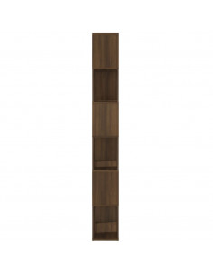 Libreria/Divisorio Rovere Marrone 60x24x186 cm