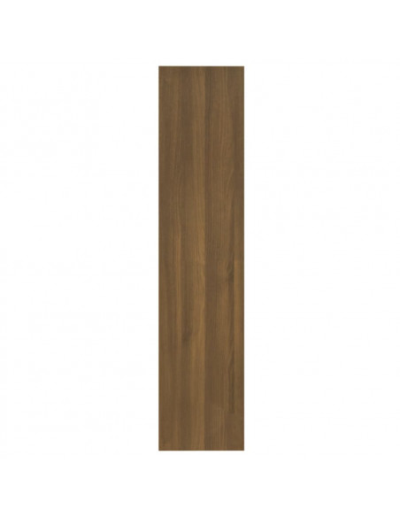 Libreria/Divisorio Rovere Marrone 60x30x135cm Legno Multistrato
