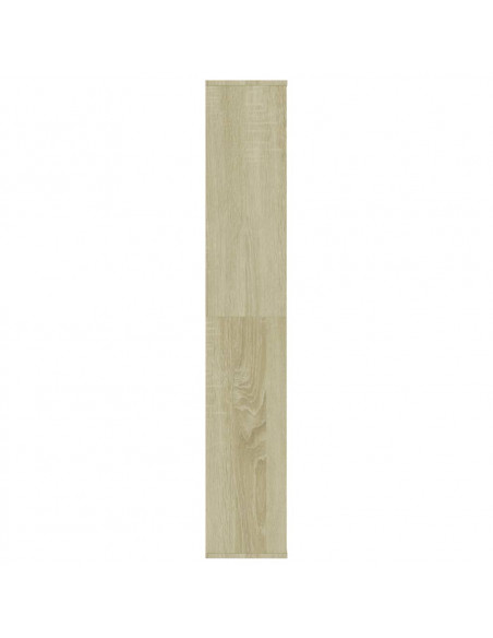 Libreria/Divisorio Rovere Sonoma 100x24x140cm Legno Multistrato