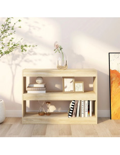 Libreria/Divisorio Rovere Sonoma 100x30x72 cm