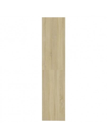 Libreria/Divisorio Rovere Sonoma 80x30x135 cm in Truciolato