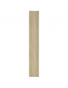 Libreria/Divisorio Rovere Sonoma 80x30x198 cm in Truciolato