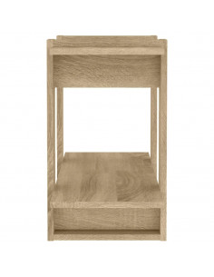 Libreria/Divisorio Rovere Sonoma 80x30x51 cm