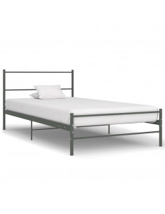 Giroletto Grigio in Metallo 90x200 cm 2