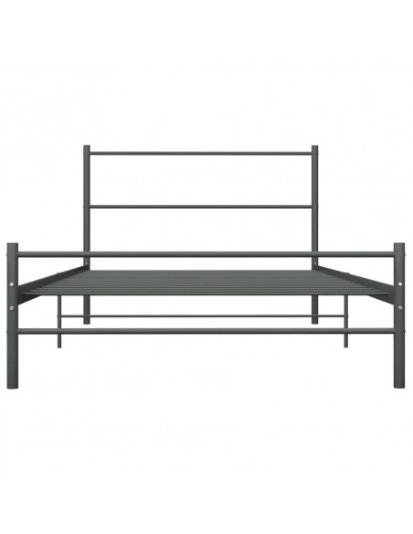 Giroletto Grigio in Metallo 90x200 cm