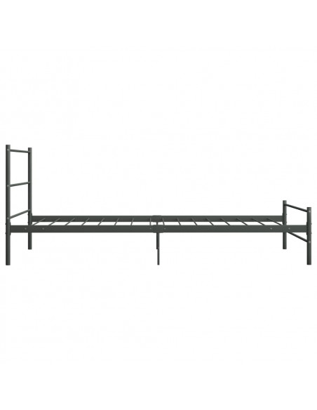 Giroletto Grigio in Metallo 90x200 cm