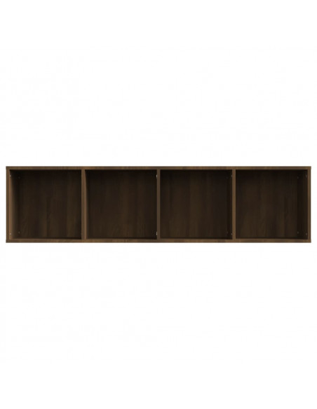 Libreria/Mobile TV Rovere Marrone 143x30x36cm Legno Multistrato