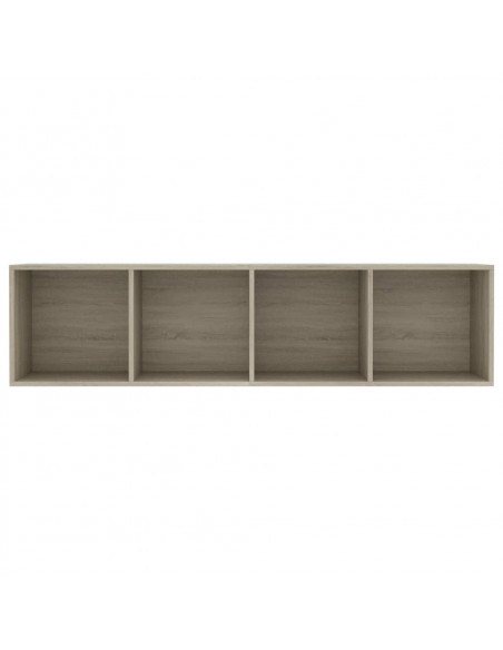 Libreria/Mobile TV Rovere Sonoma 143x30x36 cm