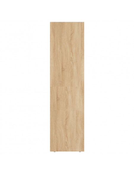 Libreria/Mobile TV Rovere Sonoma 36x30x114 cm Legno Multistrato