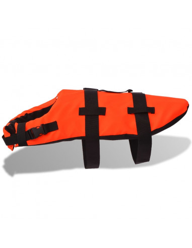 Giubbotto di Salvataggio per Cane L Arancione