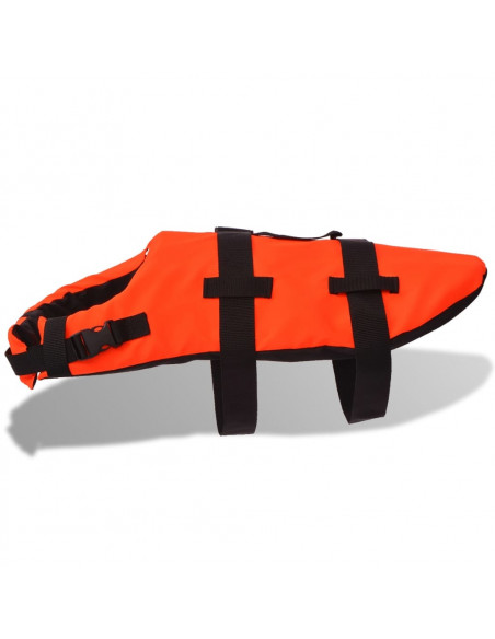 Giubbotto di Salvataggio per Cane L Arancione