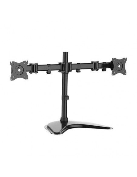 LINK BRACCIO SUPPORTO DA TAVOLO CON BASE PER 2 MONITOR 13-27