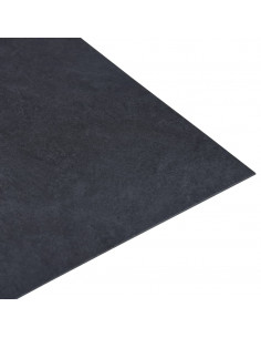 Listoni Pavimenti Adesivi 20 pz in PVC 1,86 m² Marmo Nero