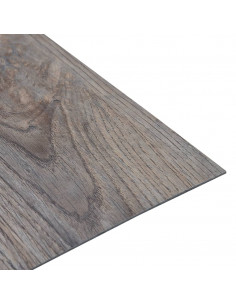 Listoni Pavimenti Adesivi 20 pz in PVC 1,86 m² Marrone Chiaro