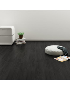 Listoni Pavimenti Autoadesivi 4,46 m² 3 mm PVC Rovere Antracite