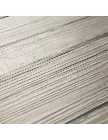 Listoni Pavimenti Non Autoadesivi PVC 4,46m² 3mm Grigio Chiaro