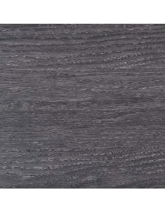 Listoni Pavimento Autoadesivi PVC 2,51m² 2mm Bianco e Nero