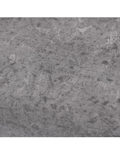 Listoni Pavimento in PVC 4,46 m² 3mm Autodesivi Marrone Cemento