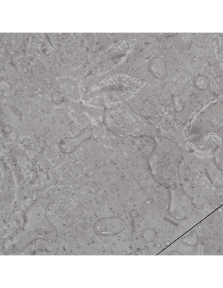 Listoni Pavimento PVC 5,02 m² 2 mm Autoadesivi Grigio Terra