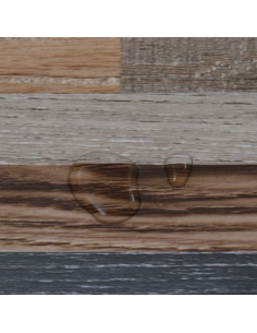 Listoni Pavimento PVC 5,02 m² 2 mm Autoadesivi Multicolore