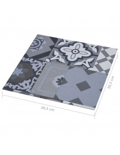 Listoni per Pavimenti Adesivi 20 pz in PVC 1,86 m² Multicolore