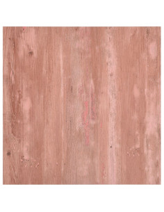 Listoni per Pavimenti Autoadesivi 55 pz in PVC 5,11 m² Rossi