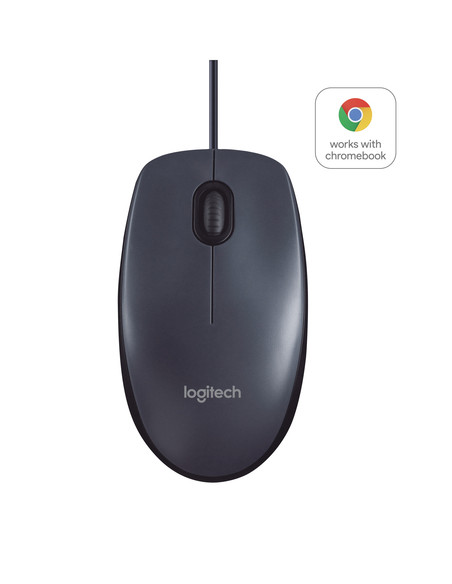 Logitech B100 mouse Ufficio Ambidestro USB tipo A Ottico 800 DPI