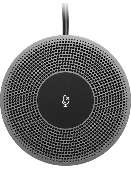 Logitech Expansion Mic for MeetUp Nero, Grigio Microfono da conferenza
