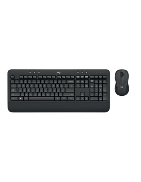 Logitech MK545 ADVANCED Wireless Keyboard and Mouse Combo tastiera Mouse incluso Universale USB QWERTZ Tedesco Nero
