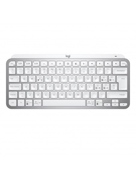 Logitech MX Keys Mini tastiera Ufficio RF senza fili + Bluetooth QWERTY Italiano Grigio