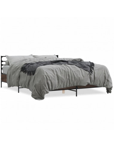 Giroletto Rovere Marrone 150x200cm in Legno Multistrato Metallo